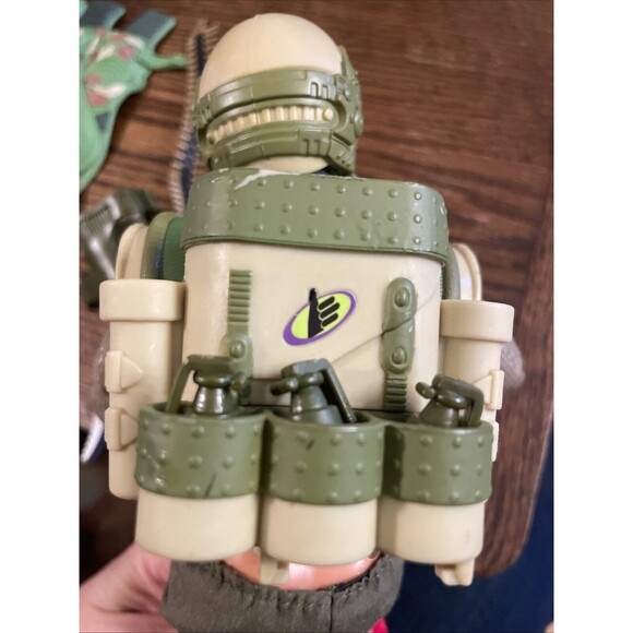 Vtg 1996 Hasbro GI Joe 12” Pawtucket Action Figure Camouflage Face w/Accessories - Picture 5 of 13